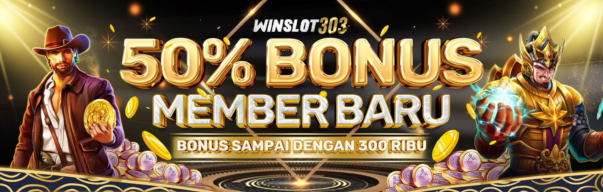 Bonus New Member 50%